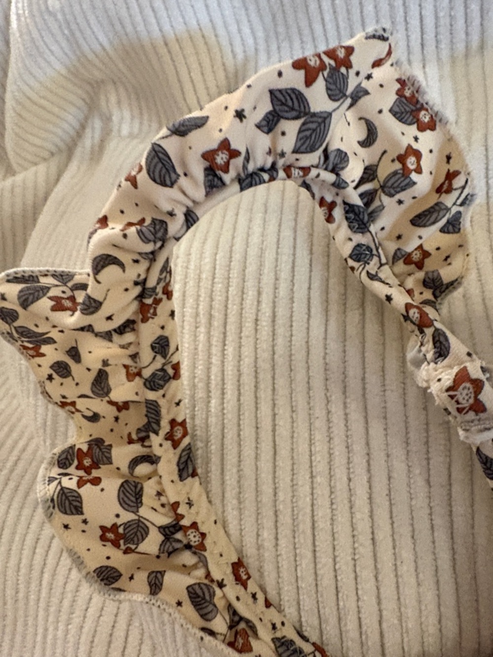 Rylee + Cru Cream Floral One-Piece Swimsuit - Picture 4 of 4